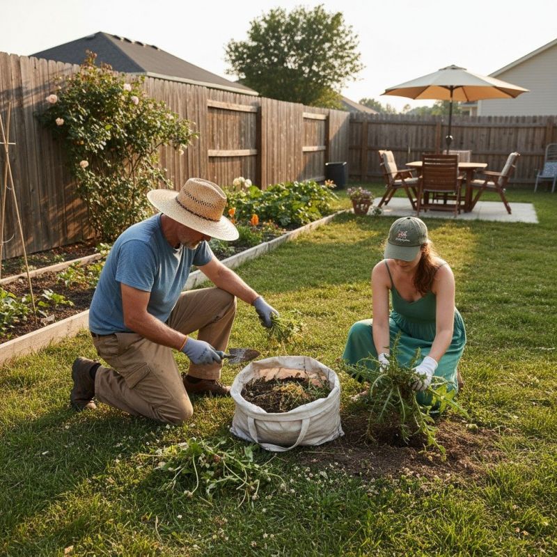 Garden Deweeding Service