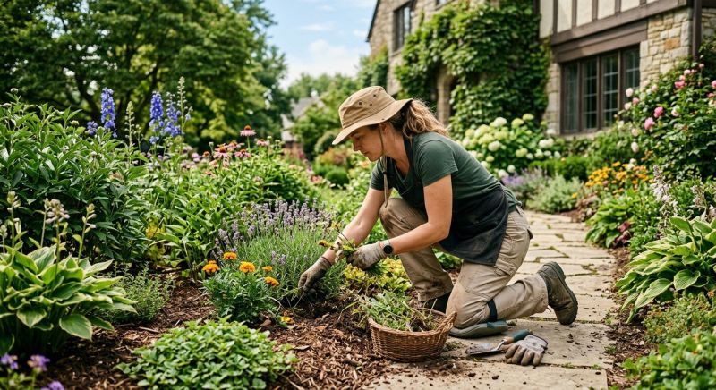 Flower Bed Weeding Service in Aiken, SC